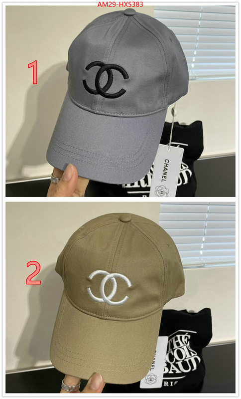 Cap (Hat)-Chanel sell online luxury designer ID: HX5383 $: 29USD