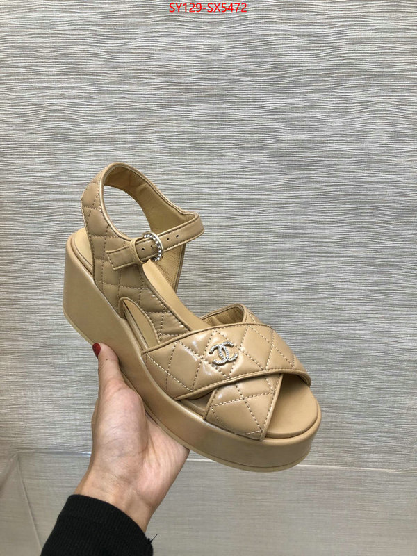 Women Shoes-Chanel online sales ID: SX5472 $: 129USD