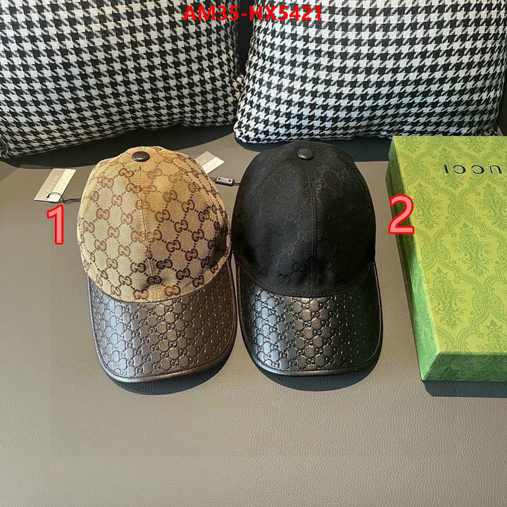 Cap(Hat)-Gucci replica wholesale ID: HX5421 $: 35USD