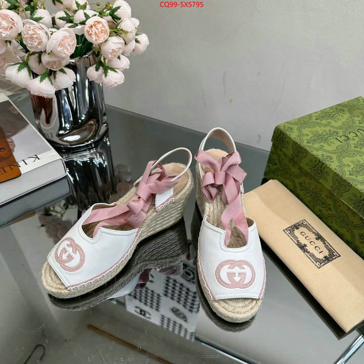 Women Shoes-Gucci high-end designer ID: SX5795 $: 99USD