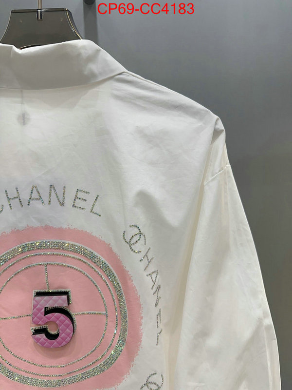 Clothing-Chanel 2024 replica wholesale cheap sales online ID: CC4183 $: 69USD