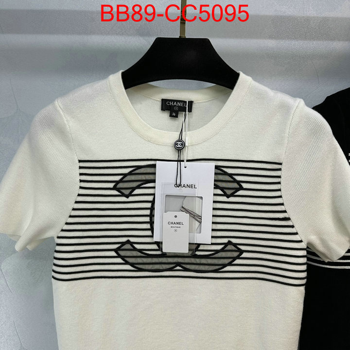 Clothing-Chanel best quality designer ID: CC5095 $: 89USD