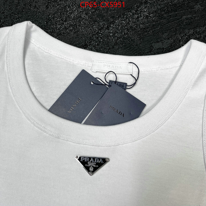Clothing-Prada aaaaa+ replica designer ID: CX5951 $: 65USD