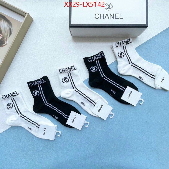 Sock-Chanel where to buy replicas ID: LX5142 $: 29USD