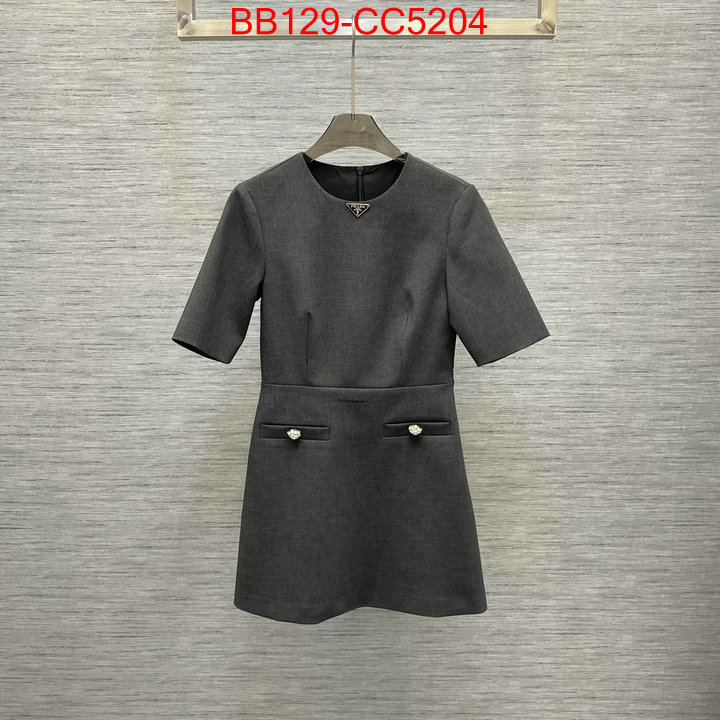 Clothing-Prada wholesale 2024 replica ID: CC5204 $: 129USD