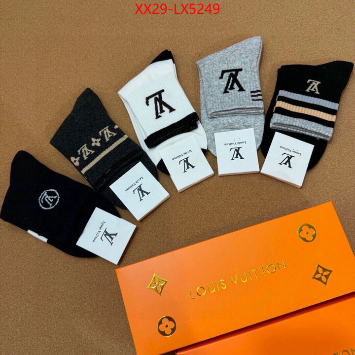 Sock-LV high quality customize ID: LX5249 $: 29USD