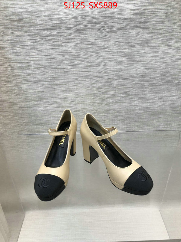 Women Shoes-Chanel top quality ID: SX5889 $: 125USD