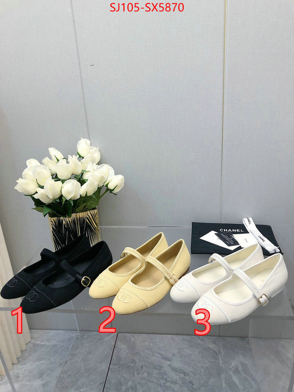 Women Shoes-Chanel shop designer ID: SX5870 $: 105USD