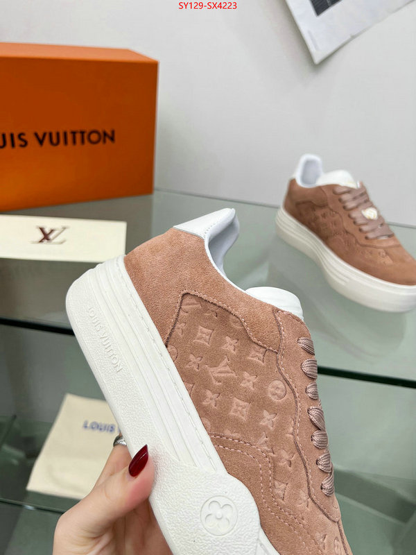 Women Shoes-LV where quality designer replica ID: SX4223 $: 129USD