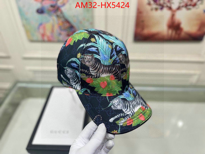 Cap(Hat)-Gucci aaaaa class replica ID: HX5424 $: 32USD