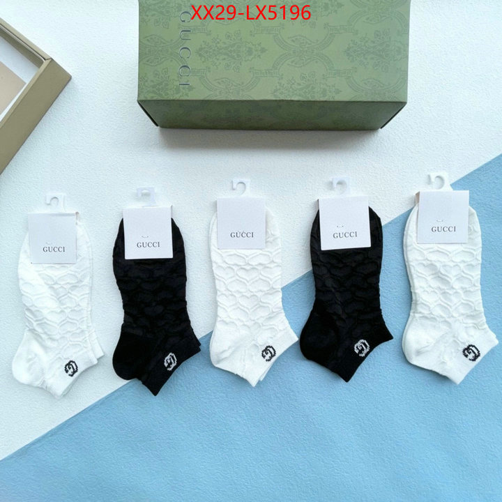 Sock-Gucci unsurpassed quality ID: LX5196 $: 29USD