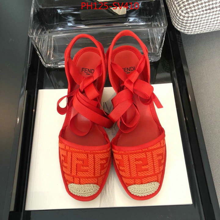 Women Shoes-Fendi top quality replica ID: SV410 $:125USD