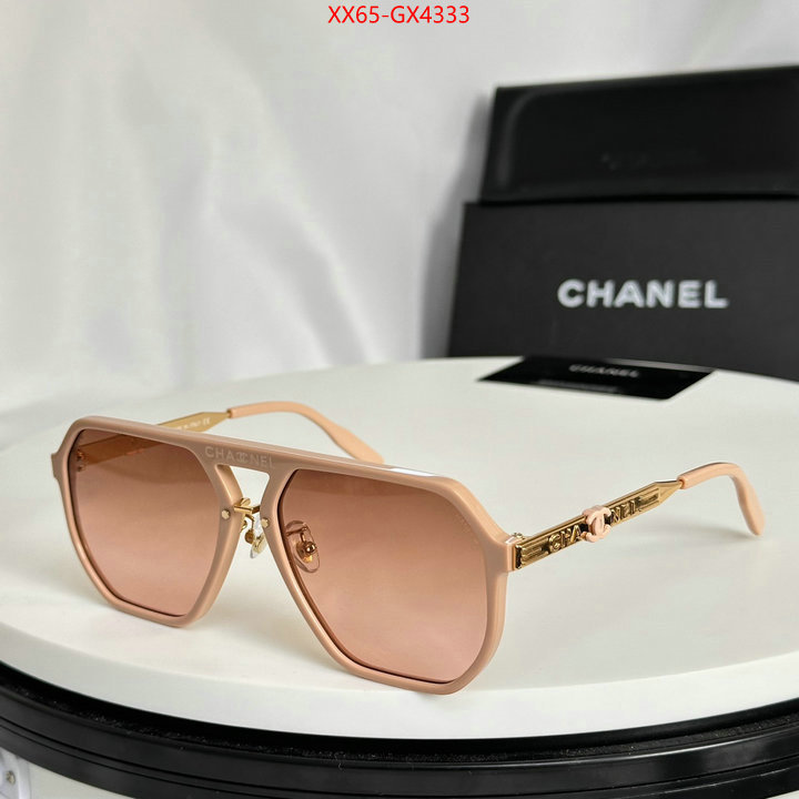 Glasses-Chanel how to buy replcia ID: GX4333 $: 65USD