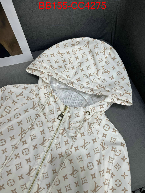 Clothing-LV replica sale online ID: CC4275 $: 155USD