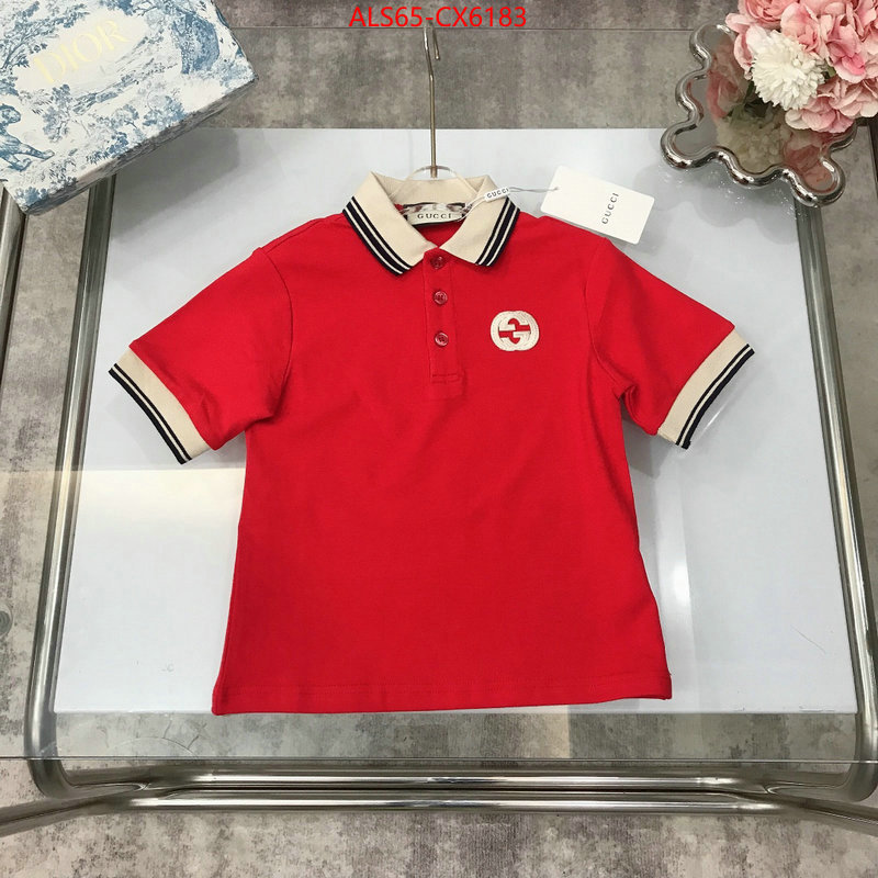 Kids clothing-Gucci top perfect fake ID: CX6183 $: 65USD