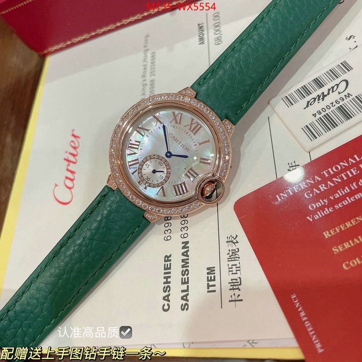 Watch(4A)-Cartier where quality designer replica ID: WX5554 $: 135USD