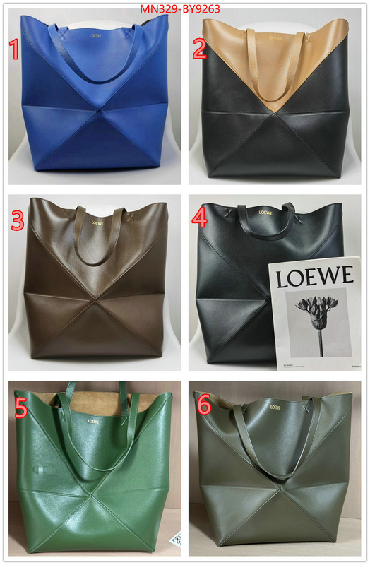 Loewe Bags(TOP)-Handbag- buy replica ID: BY9263 $: 329USD,