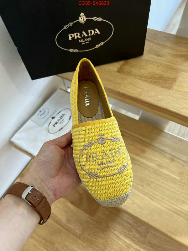 Women Shoes-Prada the top ultimate knockoff ID: SX5833 $: 85USD