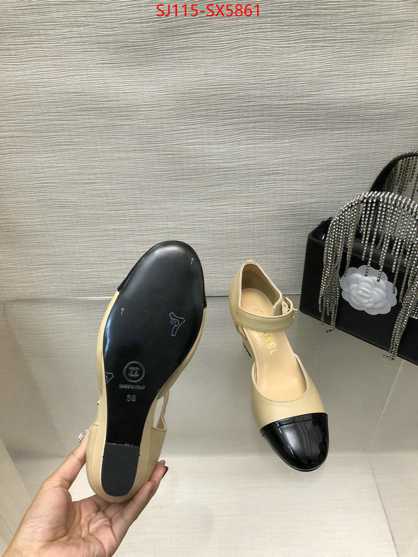 Women Shoes-Chanel for sale online ID: SX5861 $: 115USD