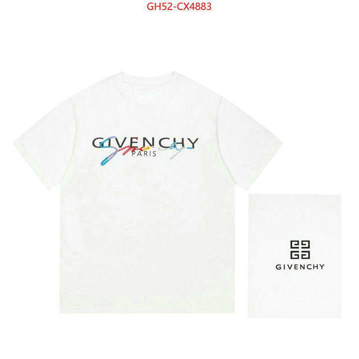 Clothing-Givenchy for sale online ID: CX4883 $: 52USD