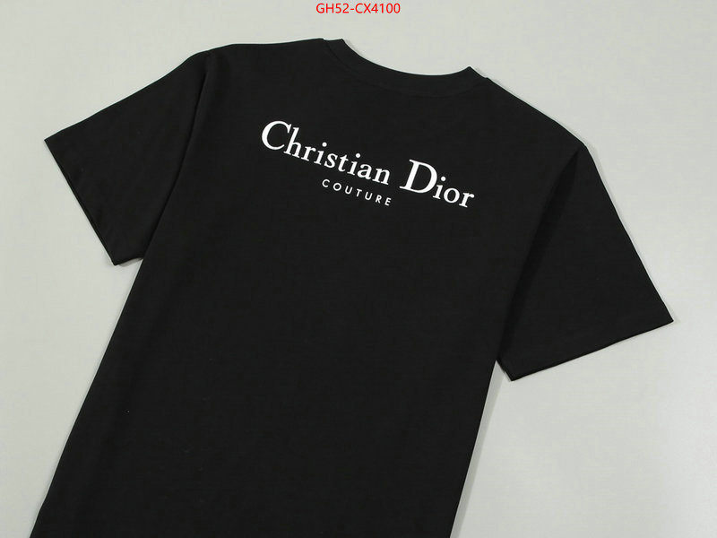 Clothing-Dior top perfect fake ID: CX4100 $: 52USD