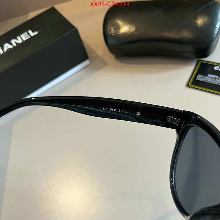 Glasses-Chanel top quality fake ID: GX4314 $: 45USD