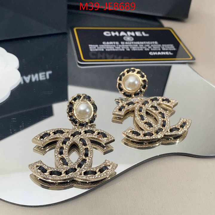 Jewelry-Chanel best fake ID: JE8689 $: 39USD