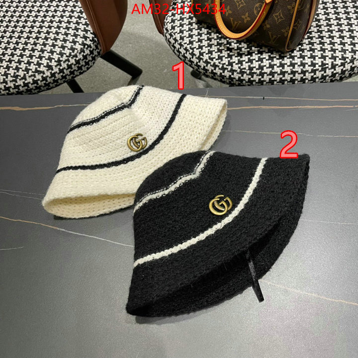 Cap(Hat)-Gucci highest product quality ID: HX5434 $: 32USD