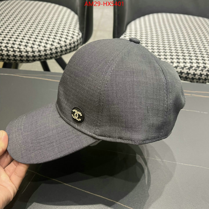 Cap (Hat)-Chanel replica for cheap ID: HX5401 $: 29USD