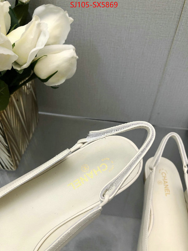 Women Shoes-Chanel luxury fake ID: SX5869 $: 105USD