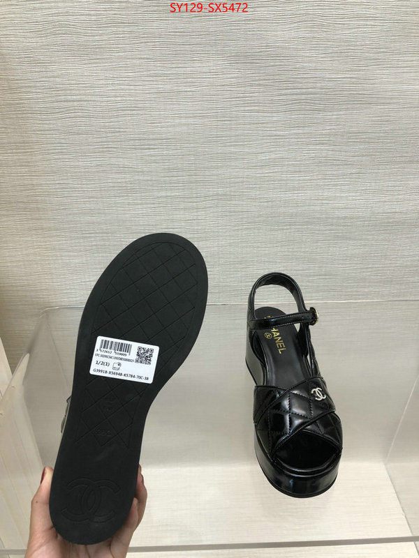 Women Shoes-Chanel online sales ID: SX5472 $: 129USD