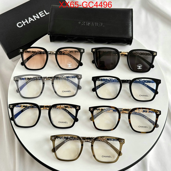 Glasses-Chanel wholesale imitation designer replicas ID: GC4496 $: 65USD