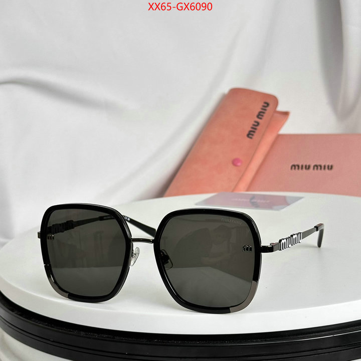 Glasses-Miu Miu find replica ID: GX6090 $: 65USD
