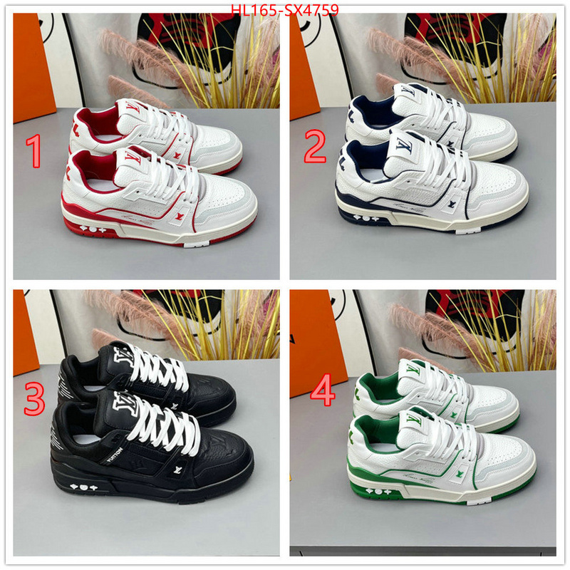 Men Shoes-LV best replica 1:1 ID: SX4759 $: 165USD