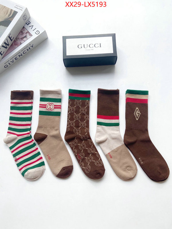 Sock-Gucci where can i find ID: LX5193 $: 29USD