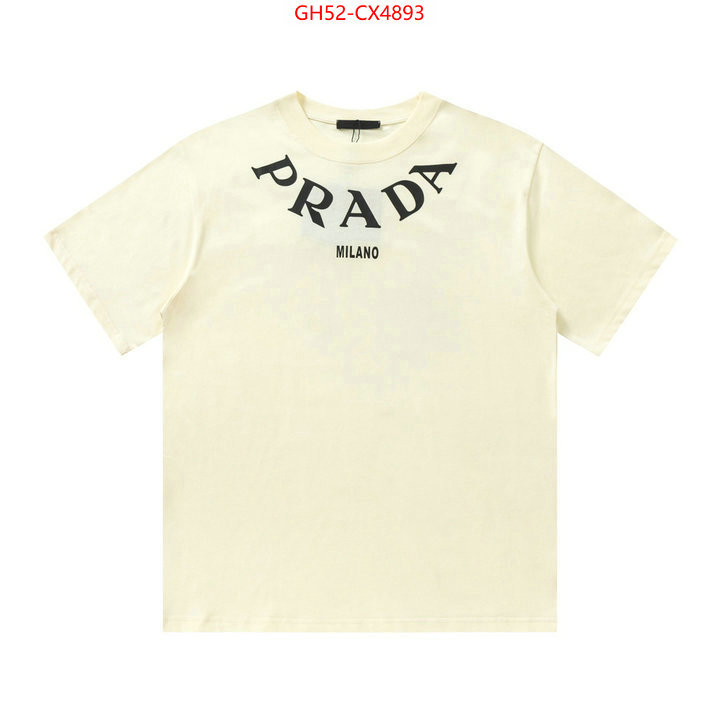 Clothing-Prada high-end designer ID: CX4893 $: 52USD