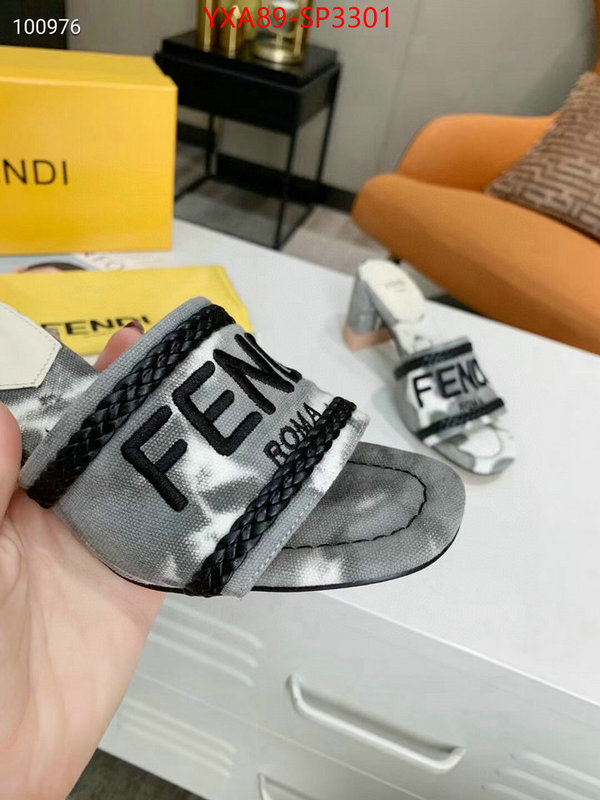 Women Shoes-Fendi 1:1 replica ID: SP3301 $: 89USD
