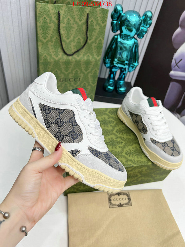 Women Shoes-Gucci outlet 1:1 replica ID: SX4738 $: 109USD