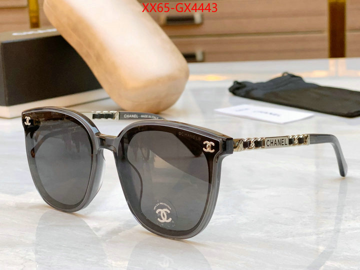 Glasses-Chanel best luxury replica ID: GX4443 $: 65USD