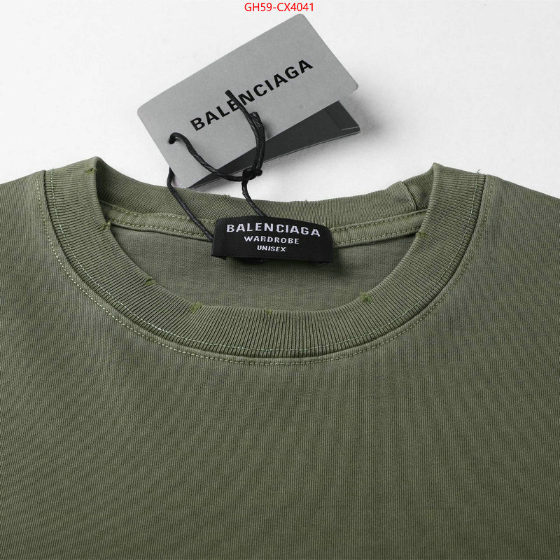 Clothing-Balenciaga highest product quality ID: CX4041 $: 59USD