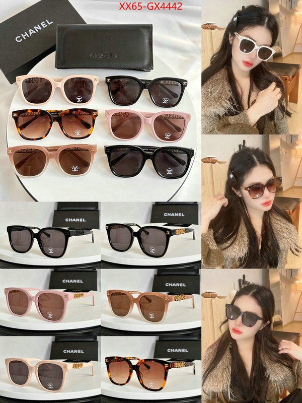 Glasses-Chanel buy 2024 replica ID: GX4442 $: 65USD