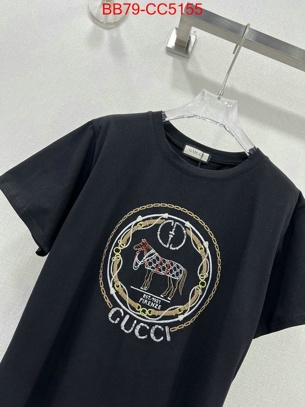 Clothing-Gucci flawless ID: CC5155 $: 79USD