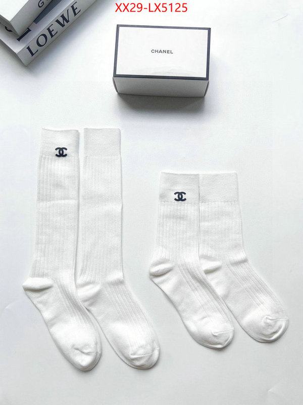 Sock-Chanel luxury cheap ID: LX5125 $: 29USD