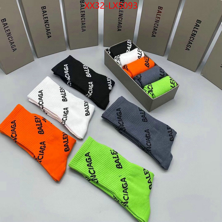 Sock-Balenciaga how can i find replica ID: LX5093 $: 32USD