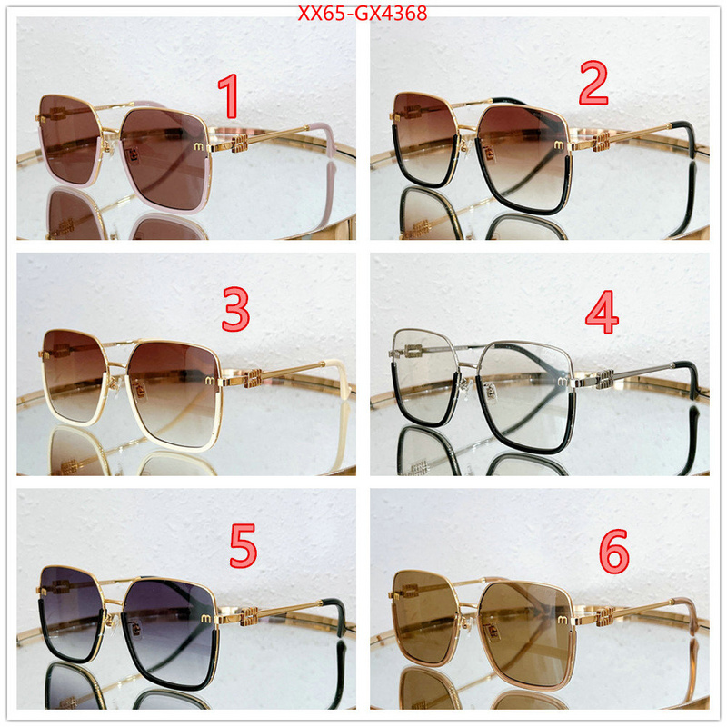 Glasses-Miu Miu high quality replica designer ID: GX4368 $: 65USD