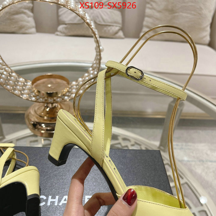 Women Shoes-Chanel luxury shop ID: SX5926 $: 109USD