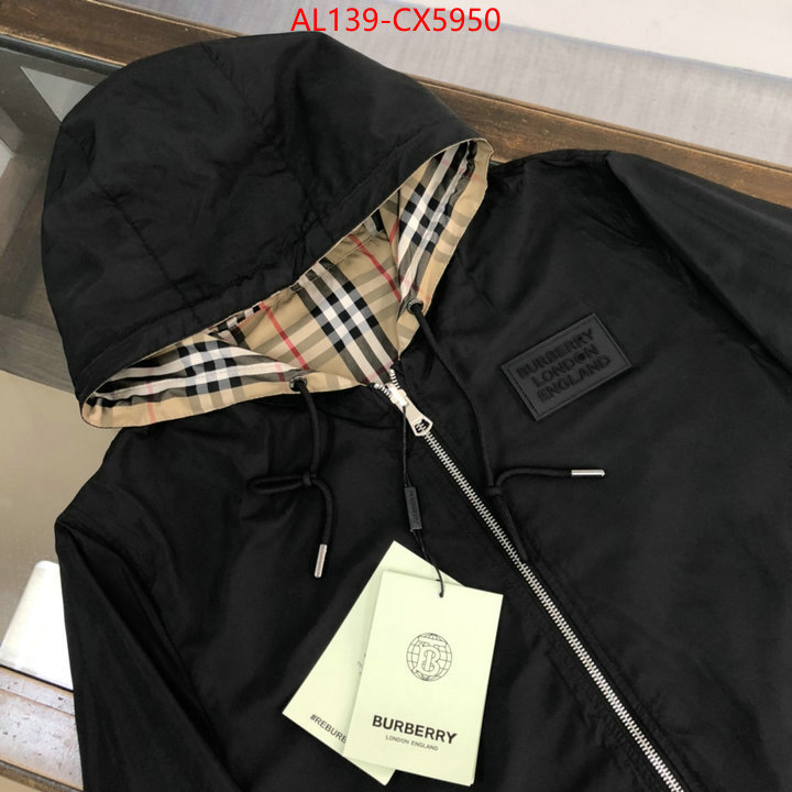 Clothing-Burberry replcia cheap ID: CX5950 $: 139USD