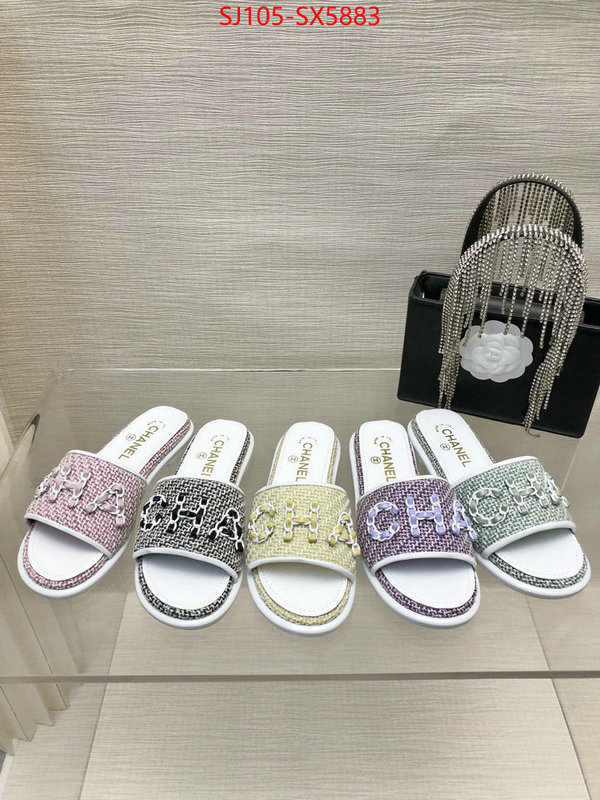 Women Shoes-Chanel buy 2024 replica ID: SX5883 $: 105USD