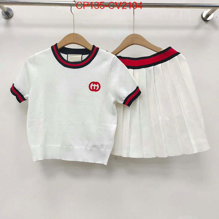 Clothing-Gucci aaaaa class replica ID: CV2104 $: 135USD