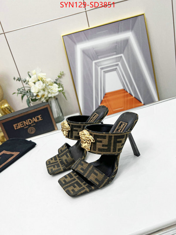 Women Shoes-Fendi best replica quality ID: SD3851 $: 129USD